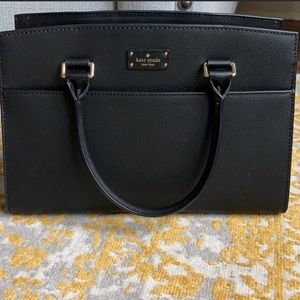 Kate Spade black satchel handbag  ♠️